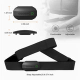 Dual Mode Heart Rate Sensor ANT And Bluetooth Chest Strap Black V728-LP1005007010648034