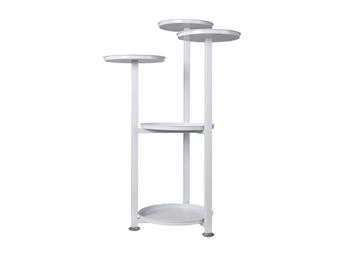 Levede Plant Stand Outdoor Indoor Flower White Medium UM1189-M-WH_NZ