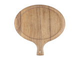 Wooden Pizza Tray Round Pizza Board with Handle Cutting Board Bakeware Kitchen Baking Tools V1294-YM0901-3118200195711