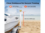 Boat Trailer Guide, 1175mm with LED Light Trailer Guide Poles, 2PCS High-Hardness Steel Guide-Ons, V952-CTCDGDLXBS40N0BCN001Y3