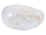 Inflatable Chair Comfortable Relaxing Transparent Ergonomic Space Saving PVC Blow Up Couch Chair V1294-YM0901-3116240034611