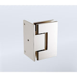 70cm Frameless Swing Bath Screen Nickel Hardware with Stainless steel hinge for Modern Bathrooms V63-852731