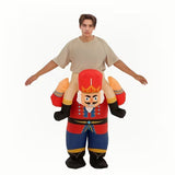 Nutcracker Soldier Inflatable Ride-On Costume V1142-PB601104407314076