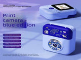 Kids Instant Print Camera with 32GB SD Card & 3 Paper Rolls - Retro Thermal Digital Camera & Video V888-ELOSUNG41855