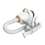 Smart Pet Grooming Dryer with Adjustable Speed Temperature Replaceable Nozzles for Quick Drying V1341-ZY-84M2XW99-B