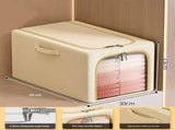 31L Large-Capacity Fabric Bin & 6-Piece Vacuum Compression Bag Set Reusable Compression V888-ELOSUNG54067