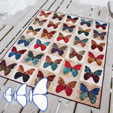 Templates Set,1/3pcs Transparent Acrylic Non Slip, Patchwork & Sewing Ruler,Creative V1369-AZ3-W-02150