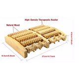 Wooden Foot Massage Roller Relax Feet and Legs Relieve Muscle Aches Pain Gifts for Women and Parents V1369-AZ3-W-21327