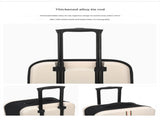 Compact Expandable Foldable Luggage - Reinforced Alloy Handle & Silent Wheels V888-ELOSUNG35243