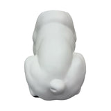 Urban Attitude Maggie Bulldog Planter - Matte White V398-UA-TH669WHT