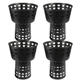 Reusable Black Plastic Flower Arrangement Base for Wedding 4Pcs 9.43X6.29X12.18in V1192-AZ-W-29215