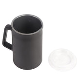 Electric Milk Frother 400W 580ml Warm and Cold Milker 4 In 1 Automatic Non Slip Stainless Steel V1294-YM0901-H47267B-US