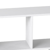 Levede Slim 2 Tier Narrow Side Table Bedside Nightstand NI1061-WH-AU