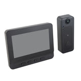 1080P 4.3in Video Doorbell Camera with Display 170&deg Wide Angle Night Vision 2 Way Talk for Home V1294-YM0901-HS6958