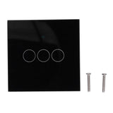 For Tuya Zigbee Light Switch 3Gang EU Remote Control Touch Switch 100240V 50HZ/60HZ V1294-YM0901-3113210139112
