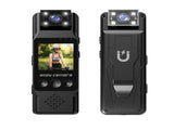 Mini Body Camera with 180 Rotatable Lens, Night Vision & Motion Detection - 1.3 Screen 1200mAh V888-ELOSUNG35713