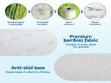 Giselle 12cm Memory Foam Mattress Topper Ventilated Cool Gel Bamboo Cover Queen MATTRESS-TOP-VH-GEL-12-Q