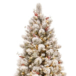 7.5ft 229cm Snowy Bedford Christmas Tree 1012 tips 800 LED Lights 112_NATSB112