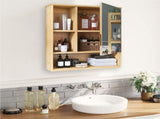 Wall Cabinet Bathroom Mirror Storage Medicine 55.5cm V178-67005