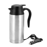 Portable 750ml 24V Travel Car Truck Kettle Water Heater Bottle for Tea Coffee Drinking V1294-YM0727-JY05860