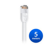 Ubiquiti UniFi Patch Cable Outdoor 5M White, Single Unit, All-weather, RJ45 Ethernet Cable, Category V1202-V2-NHU-UAC-O-5M-W