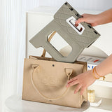 Gray folding step stool, compact stool, non-slip step stool, heavy-duty stool, home accessory, V1102-102-65455