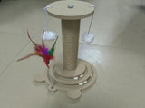 Bestselling Interactive Cat Scratching Post Sisal Scratching Board Rotating Ball Track Feather V1232-MZZ001