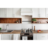10 Pack Furniture Handles, Brushed Nickel Cupboard and Drawer Handles, 160 mm Hole Spacing V1188-MS-520-091