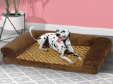 PaWz Pet Bed Sofa Dog Bedding Soft Warm XL PT1027-XL-BR_NZ