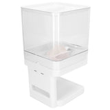 Cereal Dispenser 17.5oz Capacity Single Grid Grain Dispenser Transparent Plastic Food Dispenser for V1294-YM0523-3118220037911