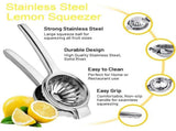 Extra Large Lemon Squeezer, Stainless Steel Lime Squeezer, Premium Heavy Duty Lemon Juicer, V1192-AZ-W-31113