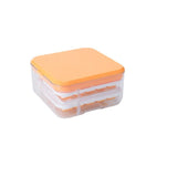 Double-Layer Ice Cube Mold with Ice Spoon Ice Cube Tray Accessories Ice Cube Moulds for V1192-AZ-W-16628