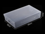 20 Pack Clear Shoe Storage Boxes, Foldable Stackable Organizer Cases V1188-MS-617-080