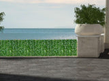 Artificial Leafing Roll UV Fade Protected Hedging Wall Landscaping Garden Fence Balcony V1294-YM0717-10135669