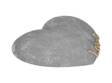 Pet Memorial Stone Heart Shaped Garden Memorial Tombstone Resin Dog Cat Gravestone for Lawn V1294-YM0523-3111210419314