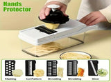 vegetable chopper, multi-function kitchen tool, high quality vegetable cutter, time-saving food V1102-122-WHI-51898
