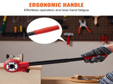 Ratchet Pipe Threader Kit, 1/4" NPT - 1-1/4" NPT Manual Ratcheting Pipe Threader, Portable Pipe V952-SDGLWQJG614381V21V0