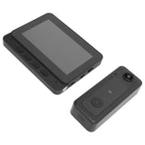 Smart Video Doorbell 4.3inch Screen 170&deg Wide Angle LED Night Vision 8MP HD Camera Wireless V1294-YM0901-3114240038711