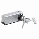 Butane Camping Stove, Portable Folding Gas Burner for Camping, Emergency Use and Outdoor Cooking V1369-AZ3-W-09910