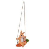 Gardening Pendant Rabbits Pattern Exquisitely Carved Romantic Feel Home Decoration V1294-YM0523-3111210411111