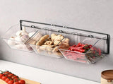 Wall Mounted Storage Container 3 Layer Wall Hanging Kitchen Storage Box for Garlic Ginger Onion V1294-YM0706-3118230236412