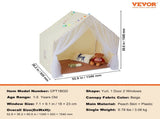 Kids Play Tent, Kids Tent for Kids 1-5 Years Old, Toddler Tent Mat and Tent Lamp, Tent for Kids V952-GJSETZPMGZP5OBPMNV9