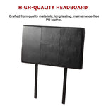 PU Leather Single Bed Headboard Bedhead - Black V63-768065