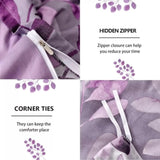 Soft Haven 3-Piece Duvet Cover Set - Long-Lasting Comfort-Queen V745-AQ081614Q3