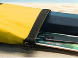 Roll-Top Backpack Dry Bag with Handle for Fishing Boating and Camping Yellow - L V1308-DSZKI-273-3