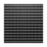 VEVOR Pegboard Combination Kit 280 x 280 mm Plastic Pegboard 4 Panels Black V952-GJGBHSSL11111EGUEV0