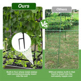 XL Heavy Duty Garden Trellis for Climbing Plants with Netting V178-66996
