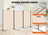 Room Divider, 4 Panels Room Divider, Folding Privacy Screen and Portable Partition Divider for Room V952-BLFWFGQ4MB348QKQ9V0