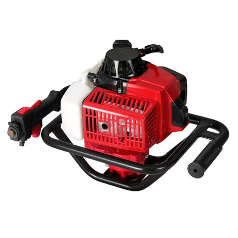 Giantz 92CC Post Hole Digger Motor Only Engine Petrol Red DI-EE-OV-N-RDBK