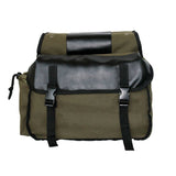 Bike Bag Bicycle Bike Saddle Rear Rack Bag for Grocery Shopping Cycling Trip Military green V1369-AZ3-W-04711